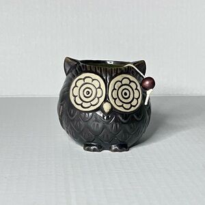 Vintage Owl Candle